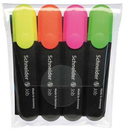 Exemplary representation: Highlighter JOB (set of 4)